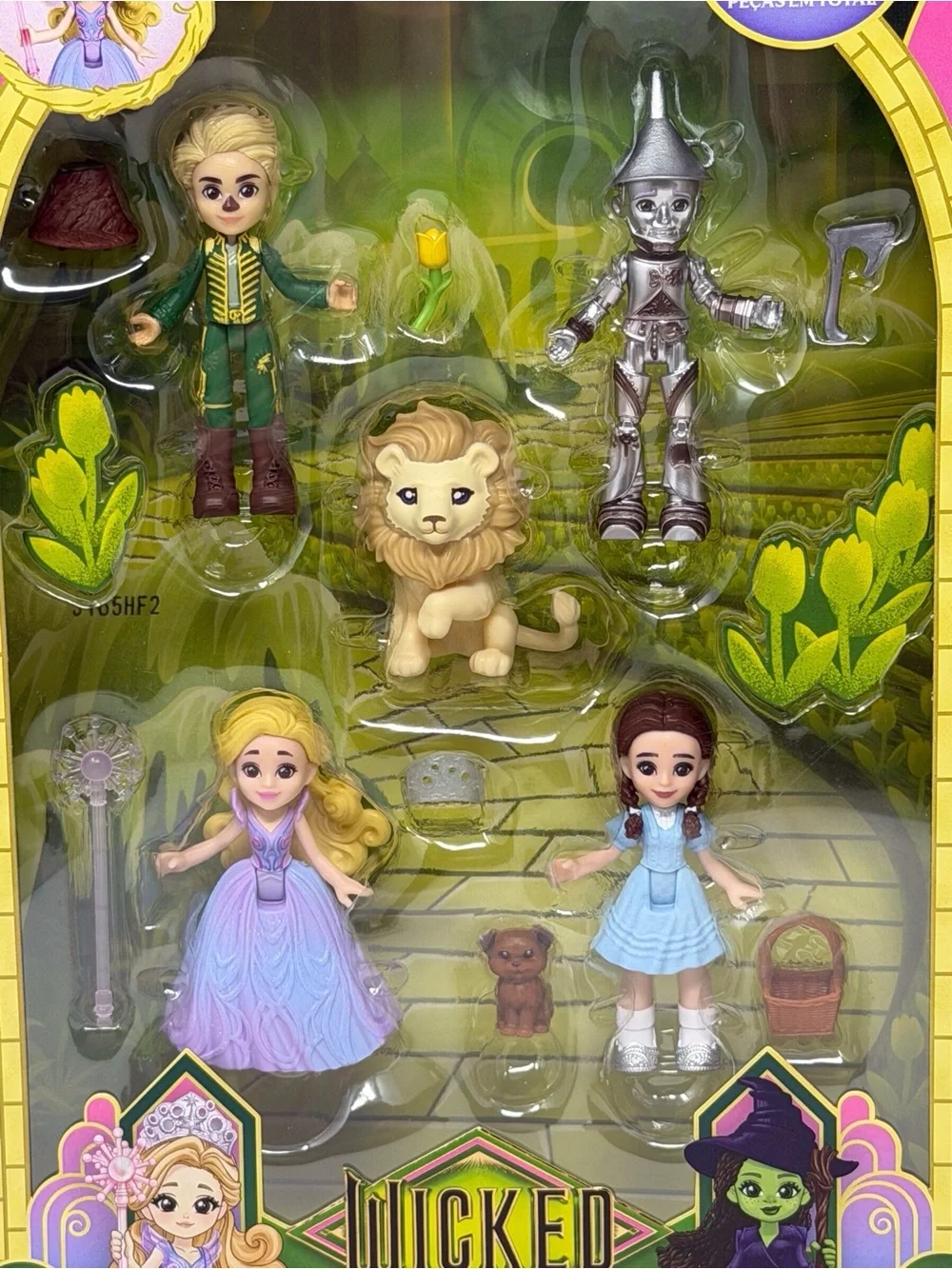 Mattel Wicked For Good Oz Story Set of 5 mini figures Small Doll Land of Oz new